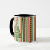 Mug Motifs de Noël - Design élégant et chic (Devant gauche)
