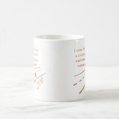 Mug Motifs de poulet remis en cause (Centre)