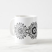 Mug Motifs de Zentangle (Devant gauche)