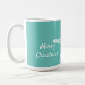 Mug Motifs d'étoiles de mer Turquoise White Beach Joye (Gauche)