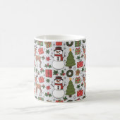 Mug Motifs et imprimeries de Noël classiques (Centre)