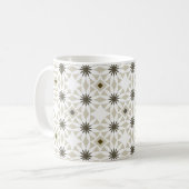 Mug motifs géométriques ethniques Abstraits design bac (Devant gauche)