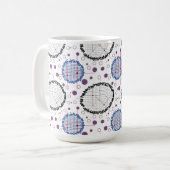 Mug Motifs géométriques pour design moderne (Devant gauche)