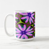 Mug Motifs marguerite violet (Gauche)