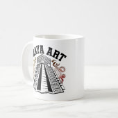 Mug Motifs maya : Art intemporel (Devant gauche)
