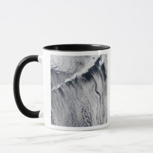 Mug Motifs nuageux visibles sur l'île Aléoutienne