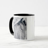 Mug Motifs nuageux visibles sur l'île Aléoutienne (Devant gauche)