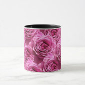 Mug Motifs rose roses et violets (Centre)