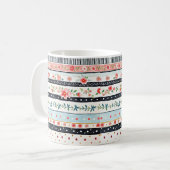 Mug Motifs shabby chic mixtes (Devant gauche)