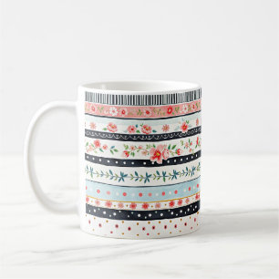 Mug Motifs shabby chic mixtes