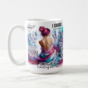 Mug Motivation Aquarelle pour se Défier