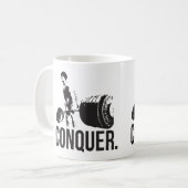 Mug Motivation "Body building" - Conquérir (Devant gauche)