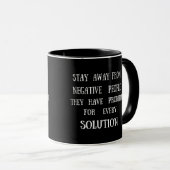 Mug motivation cite des paroles de vie amusantes (Devant droit)