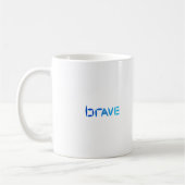 Mug Motivation "courageuse" (Gauche)