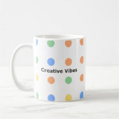Mug Motivation Creative Vibes (Gauche)