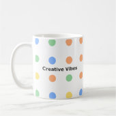 Mug Motivation Creative Vibes (Gauche)