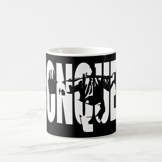 Mug Motivation de la construction du corps - CONQUER (Centre)