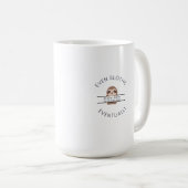 Mug Motivation de la fente (Devant droit)