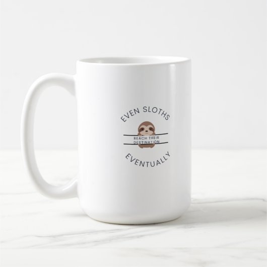 Mug Motivation de la fente (Gauche)