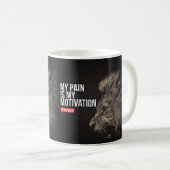 Mug Motivation de la salle de gym pour la musculation (Devant droit)