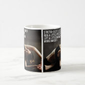 Mug Motivation de l'entraînement des femmes (Centre)