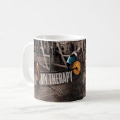 Mug Motivation de l'entraînement - Mon traitement (Devant gauche)