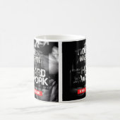 Mug Motivation de l'entraînement - Travailler dur (Centre)