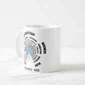 Mug Motivation de l'entrepreneur (Devant gauche)