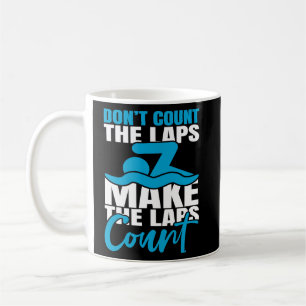 Mug Motivation de natation Citation de nageur Enthousi