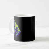 Mug Motivation de travail de gym de singe de gorille B (Devant gauche)