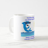 Mug Motivation drôle du requin (Devant gauche)