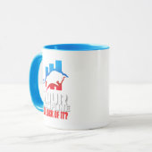 Mug Motivation du trader | Haussier | Discipline (Devant gauche)