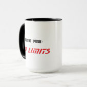 Mug Motivation Fitness Blanc (Devant gauche)