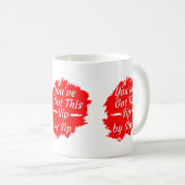 Mug Motivation gorgée par gorgée (Devant droit)