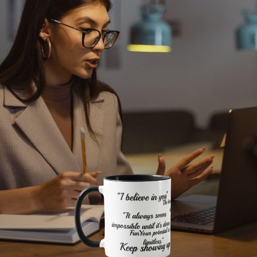 Mug Motivation l croire en vous