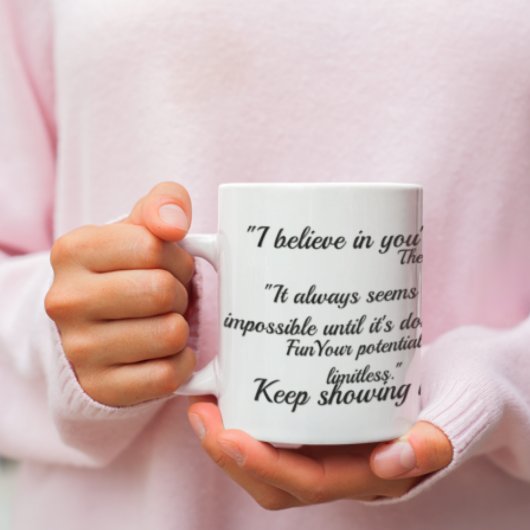 Mug Motivation l croire en vous