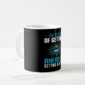 Mug Motivation - Le secret pour aller de l'avant (Devant gauche)