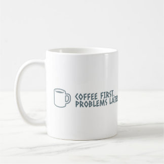 Mug Motivation minimaliste de la priorité de la boue "