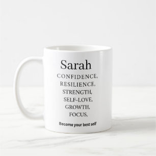 Mug Motivation Nom Personnalisé