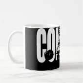 Mug Motivation pour le poids féminin - CONQUER (Gauche)
