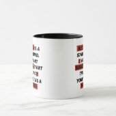 Mug Motivational cite le succès dans la vie (Centre)