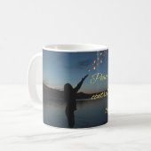 Mug Motivational Peace Quote Mug: Finding True Peace (Devant gauche)