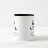 Mug Motivationnel amusant buveur citations café (Centre)