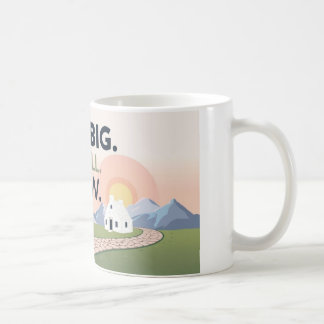 Mug Motivationnel - Dream Big. Commencez Petit. Ag
