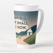 Mug Motivationnel - Dream Big. Commencez Petit. Ag (Angle droit)