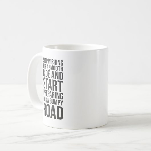 Mug Motivationnel modération de la marche par rapport (Devant gauche)