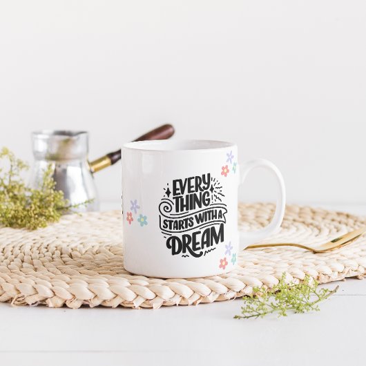 Mug motivationnel pour le succès et l'inspiration