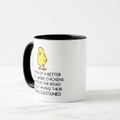MUG MOTIVATIONS DE POULET (Devant gauche)