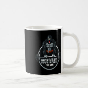 Mug Motiver Le Gym Gorilla Beast Workout Bodybuilding