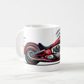 Mug Moto Abstrait (Devant gauche)